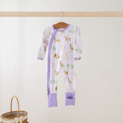 Round & Round We Go Organic Cotton Pajamas-Rogue Magnolia Custom Designs