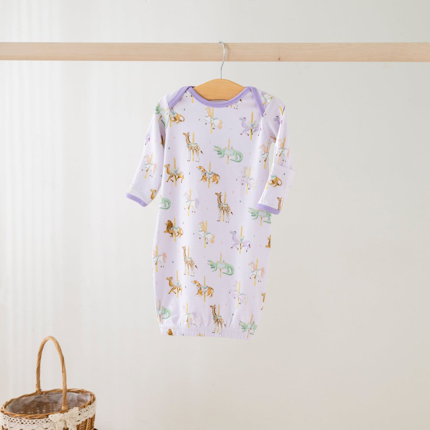 Round & Round We Go Organic Cotton Pajamas-Rogue Magnolia Custom Designs