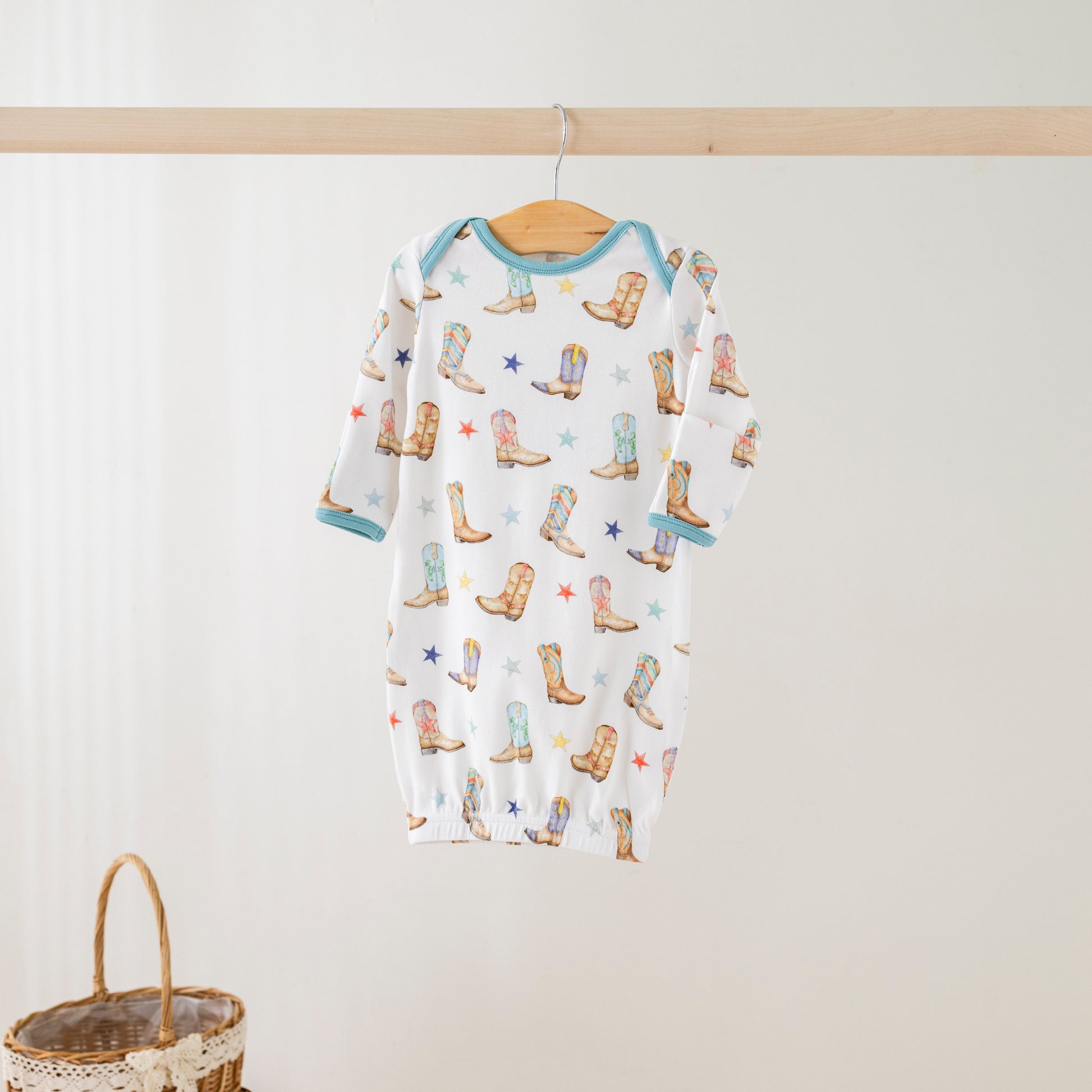 Giddy Up Organic Cotton Kids Pajamas-Rogue Magnolia Custom Designs