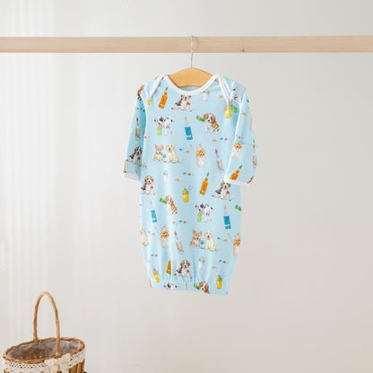 Dog Days of Summer Organic Cotton Pajamas-Rogue Magnolia Custom Designs