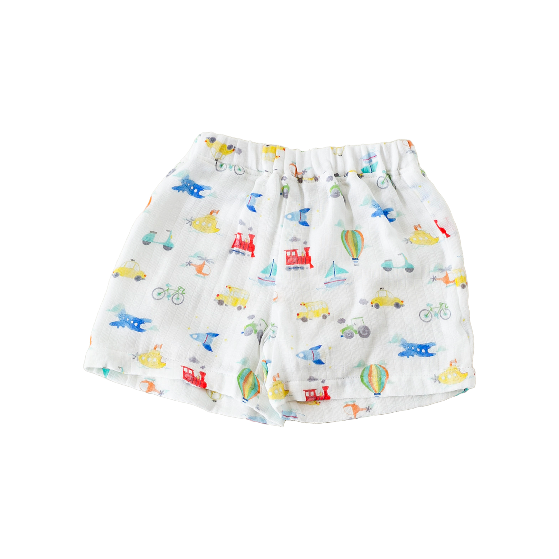 On the Go Organic Muslin Shorts-Rogue Magnolia Custom Designs