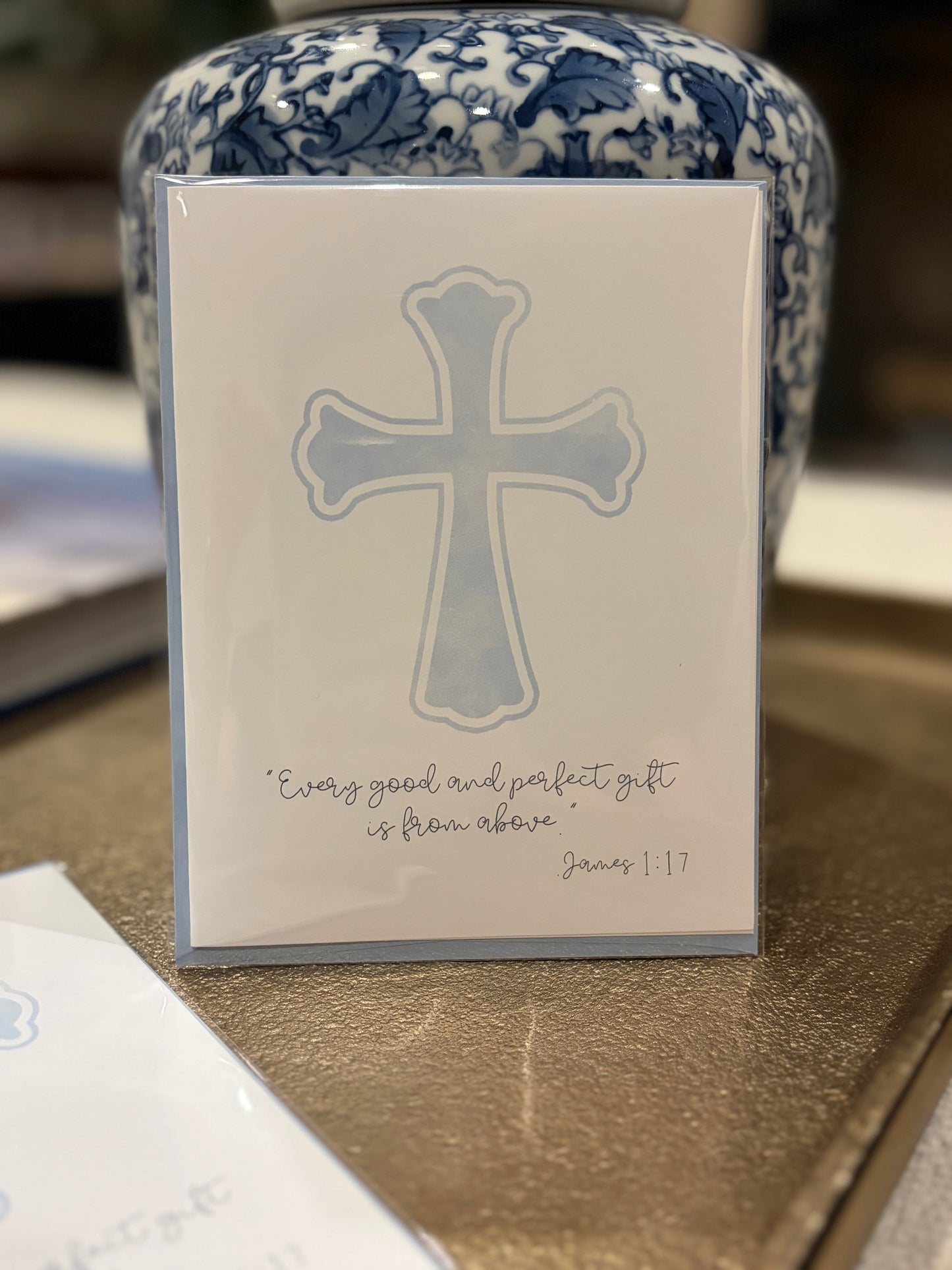 Baby Boy Good and Perfect Gift Greeting Card