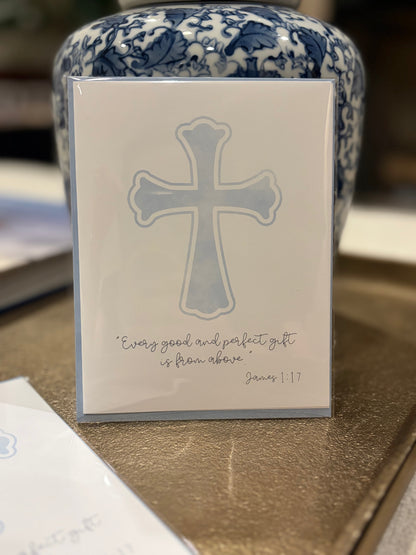 Baby Boy Good and Perfect Gift Greeting Card