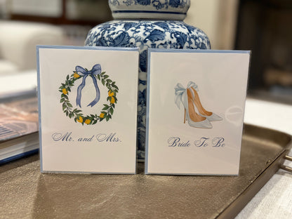 Mr. and Mrs. Greeting Card