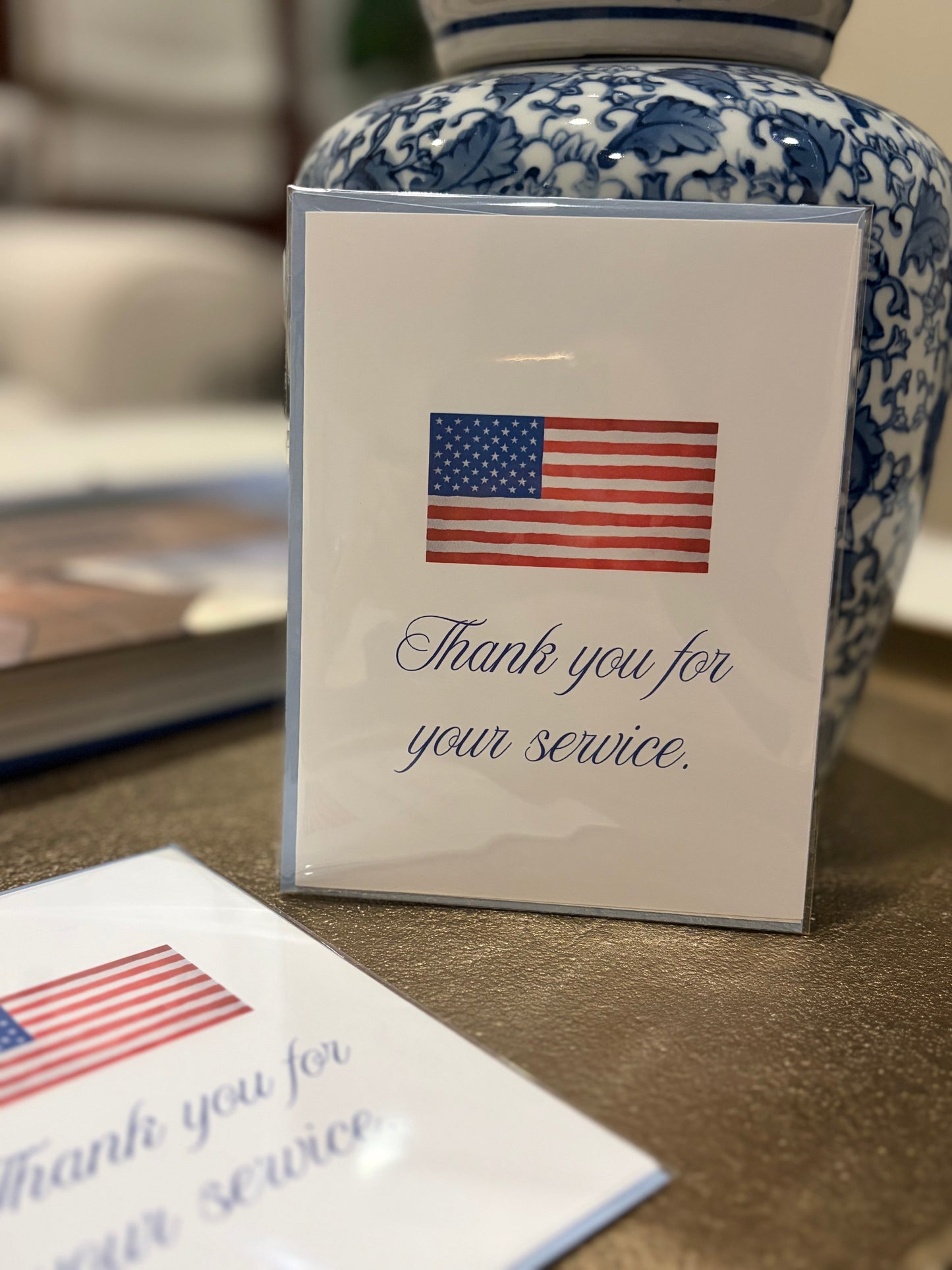 Thank You for your Service Greeting Card