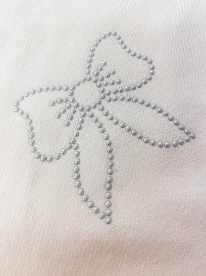 Cream Sequin & Pearl Bows Sweatshirt – Tween Girl Boutique Holiday Fleece