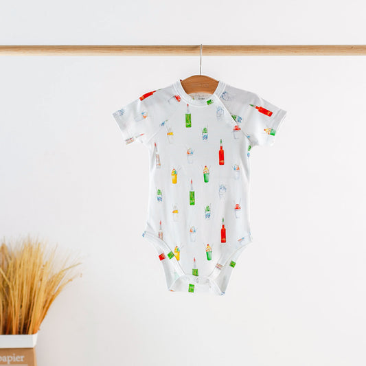 Sugar, Ice, & Everything Nice Organic Cotton Onesie-Rogue Magnolia Custom Designs