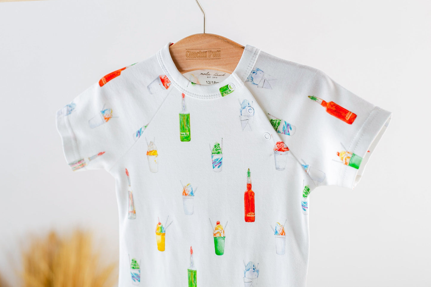 Sugar, Ice, & Everything Nice Organic Cotton Onesie-Rogue Magnolia Custom Designs