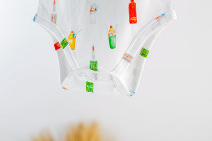 Sugar, Ice, & Everything Nice Organic Cotton Onesie-Rogue Magnolia Custom Designs
