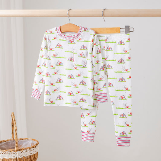 Mascot Mania in Georgia Organic Cotton Kids Pajamas-Rogue Magnolia Custom Designs