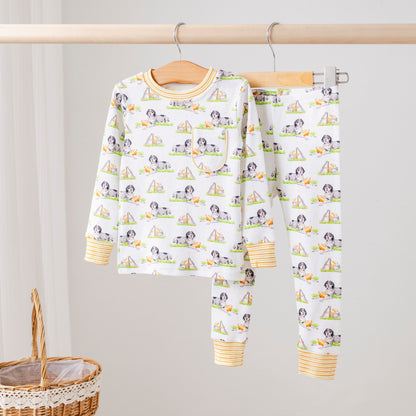 Mascot Mania in Tennessee Organic Cotton Kids Pajamas-Rogue Magnolia Custom Designs