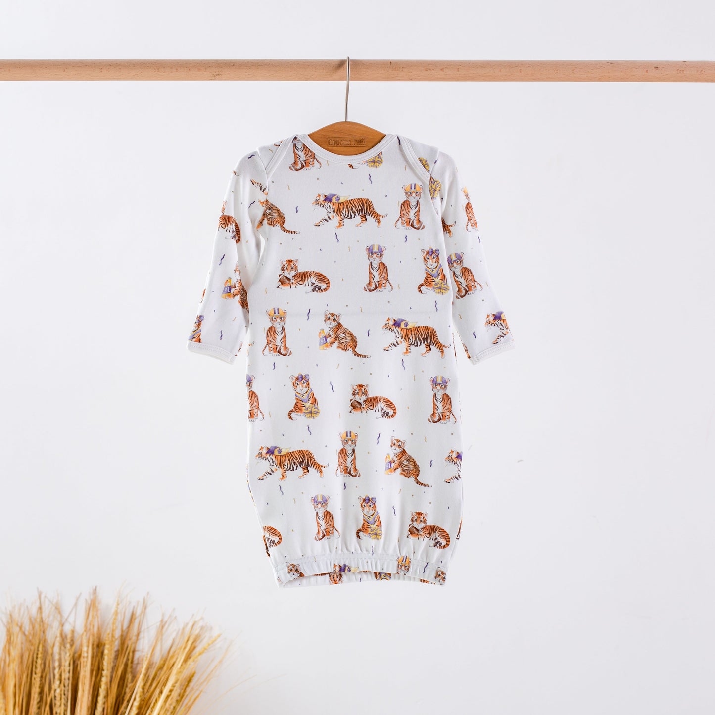 MVC: Louisiana Tigers Organic Cotton Pajama Set-Rogue Magnolia Custom Designs