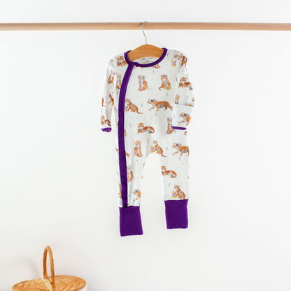 MVC: Louisiana Tigers Organic Cotton Pajama Set-Rogue Magnolia Custom Designs