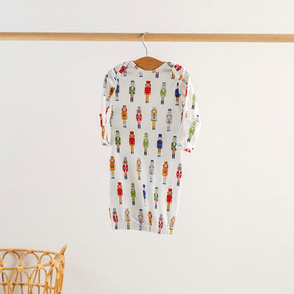 Nutty or Nice Organic Cotton Pajama Set-Rogue Magnolia Custom Designs