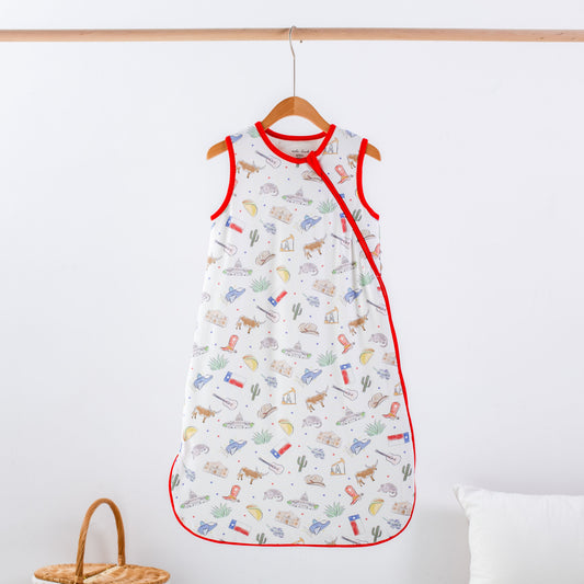Texas Kids Sleep Sack for Babies-Rogue Magnolia Custom Designs