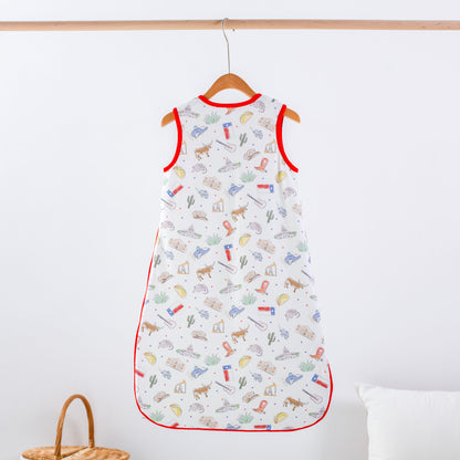 Texas Kids Sleep Sack for Babies-Rogue Magnolia Custom Designs