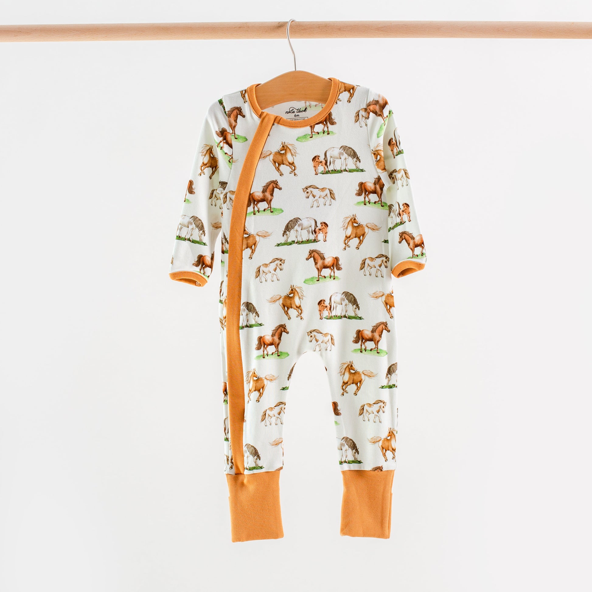Saddle up Organic Cotton Kids Pajamas-Rogue Magnolia Custom Designs