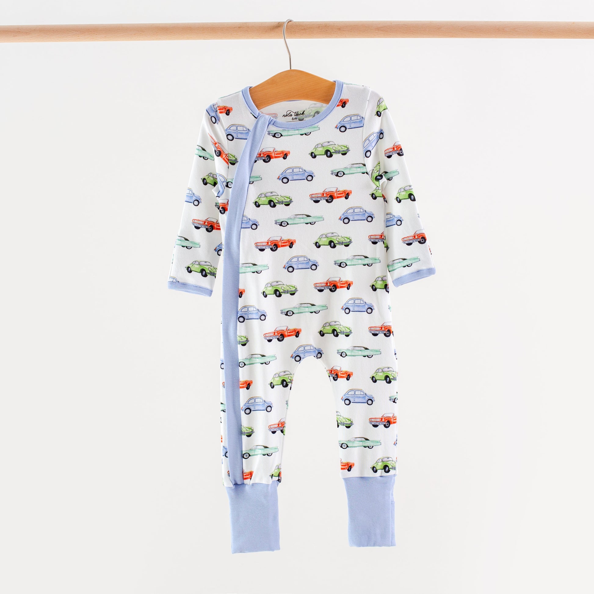 Vintage Road Trip Organic Cotton Kids Pajamas-Rogue Magnolia Custom Designs