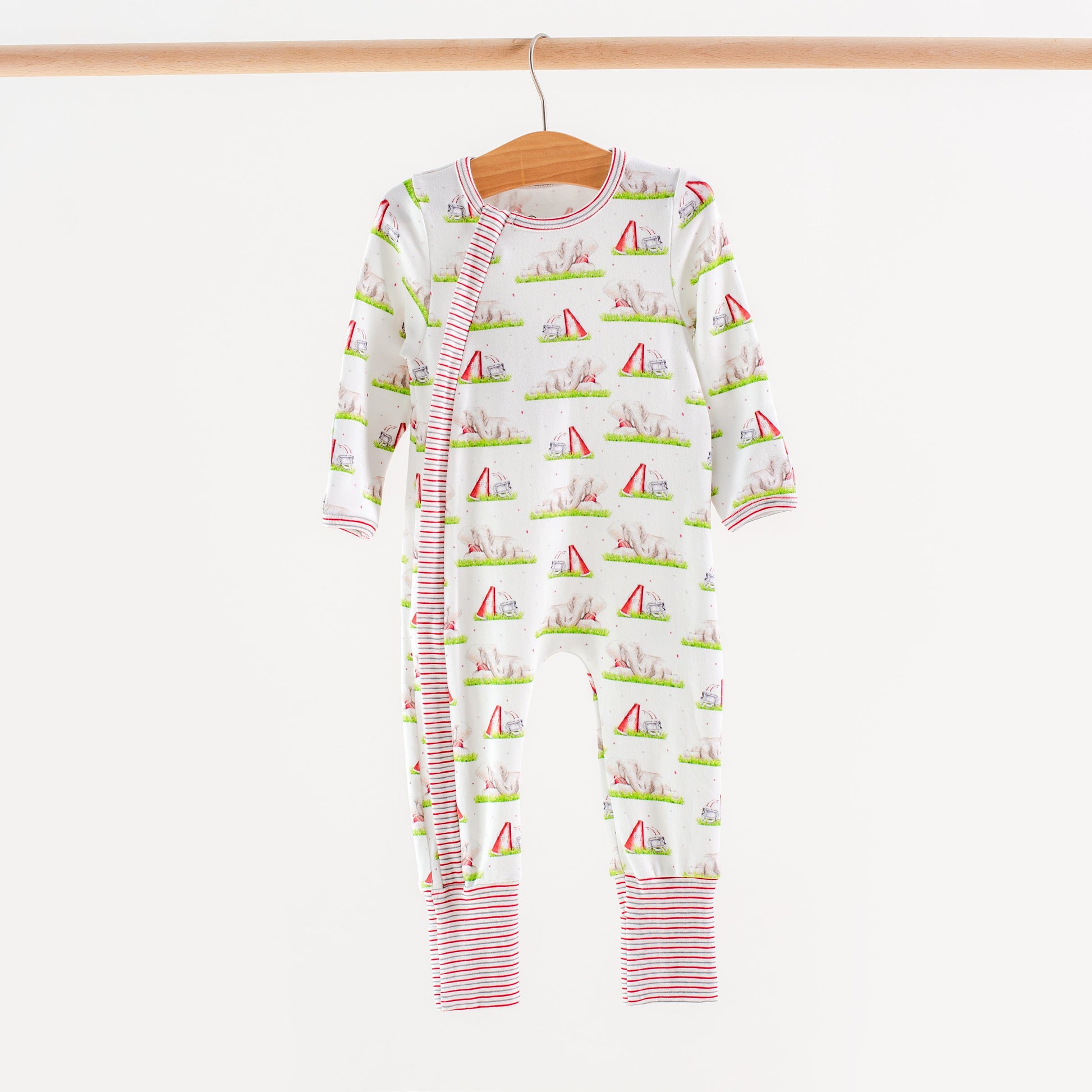 Mascot Mania in Alabama Organic Cotton Kids Pajamas-Rogue Magnolia Custom Designs