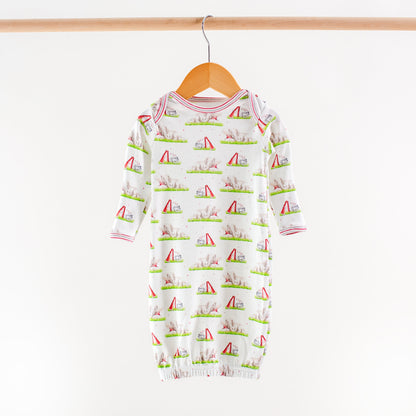 Mascot Mania in Alabama Organic Cotton Kids Pajamas-Rogue Magnolia Custom Designs