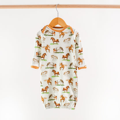 Saddle up Organic Cotton Kids Pajamas-Rogue Magnolia Custom Designs