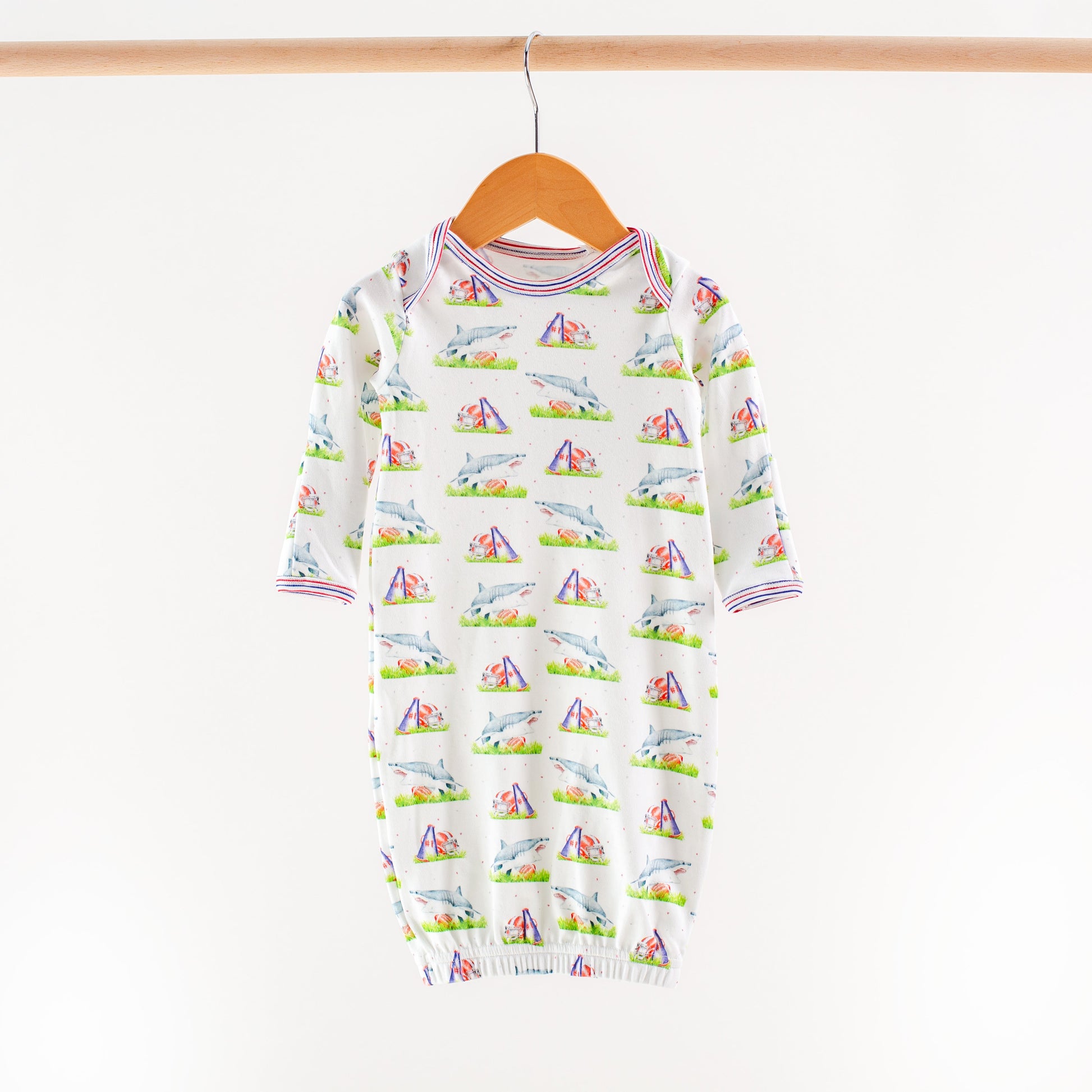 Mascot Mania in Ole Miss Organic Cotton Kids Pajamas-Rogue Magnolia Custom Designs