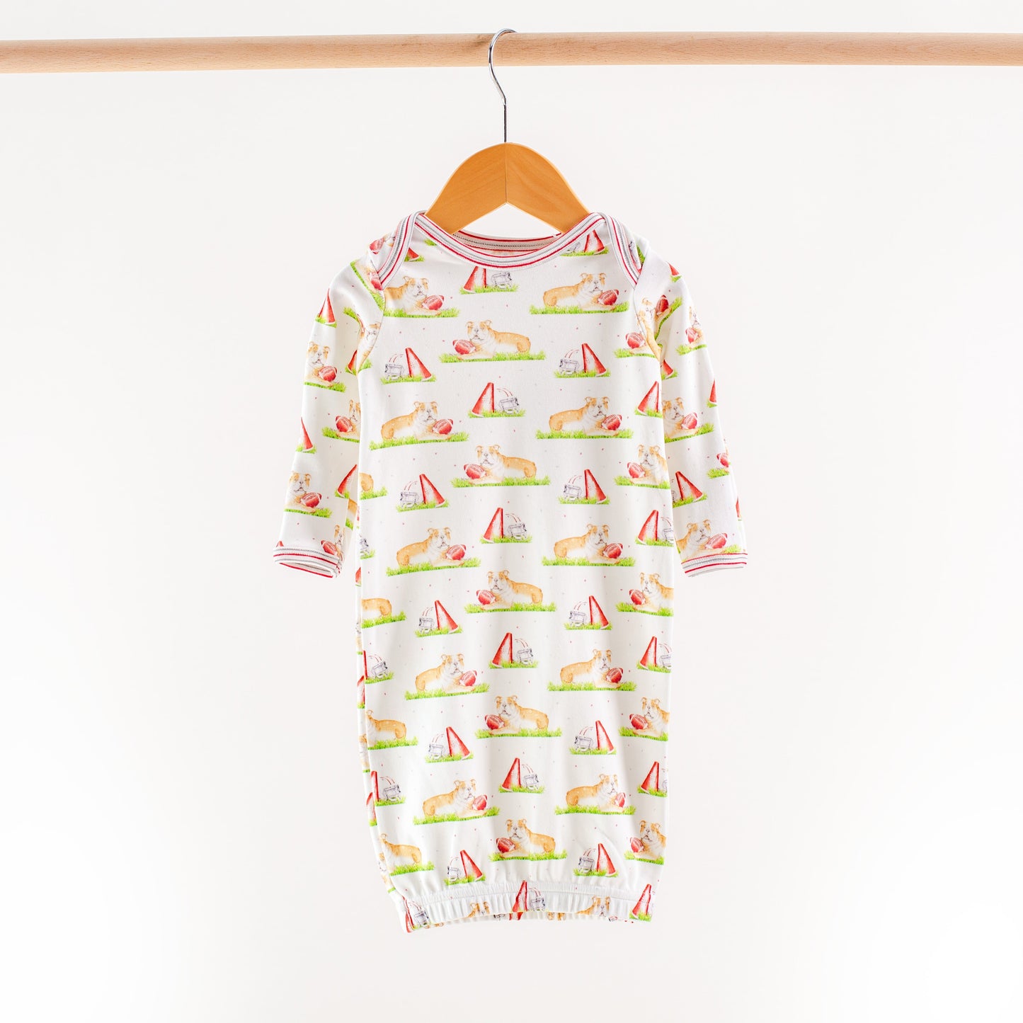 Mascot Mania in Mississippi Organic Cotton Kids Pajamas-Rogue Magnolia Custom Designs