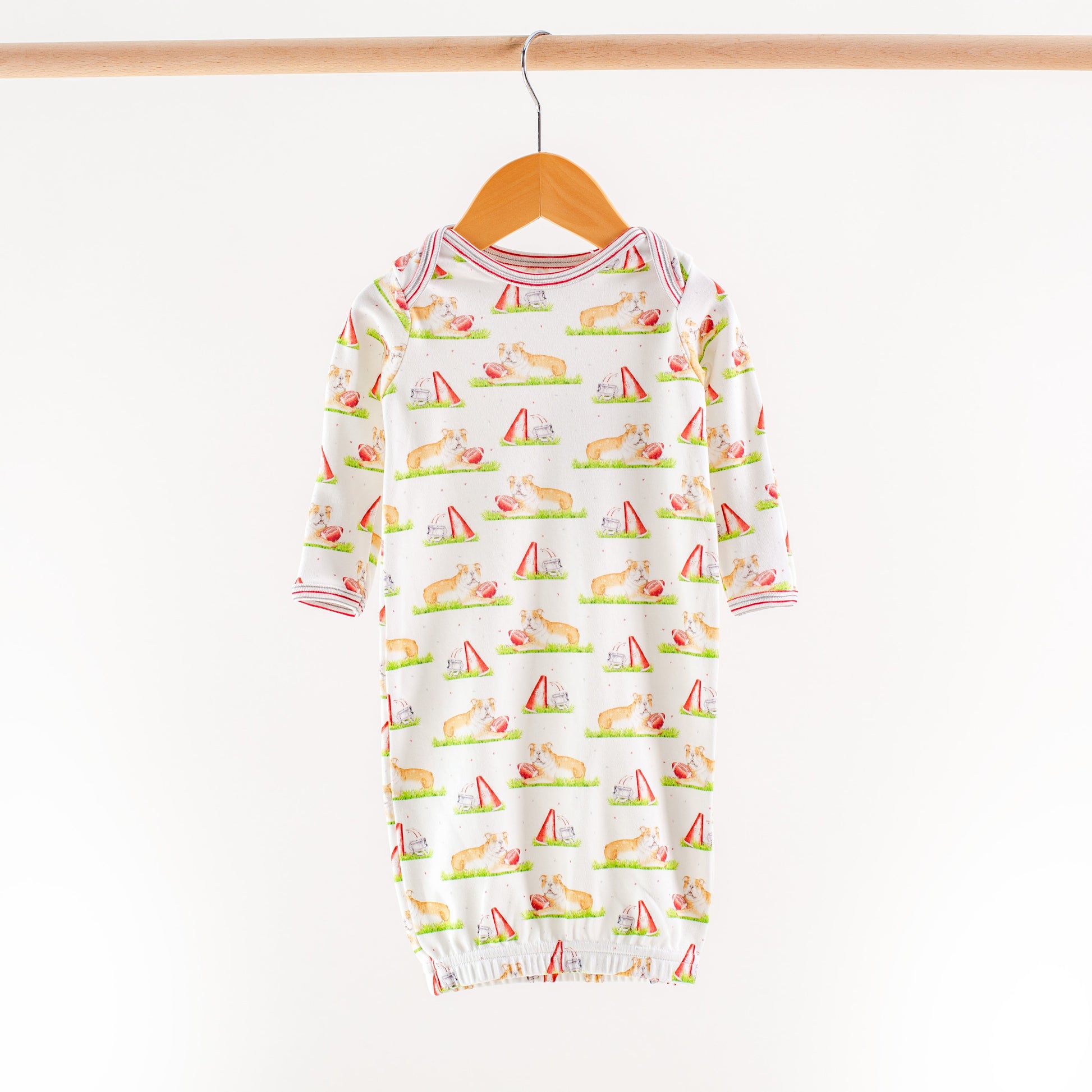 Mascot Mania in Mississippi Organic Cotton Kids Pajamas-Rogue Magnolia Custom Designs