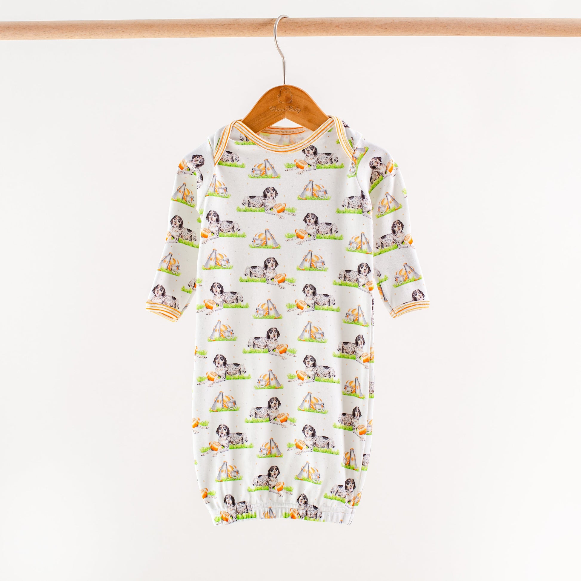 Mascot Mania in Tennessee Organic Cotton Kids Pajamas-Rogue Magnolia Custom Designs