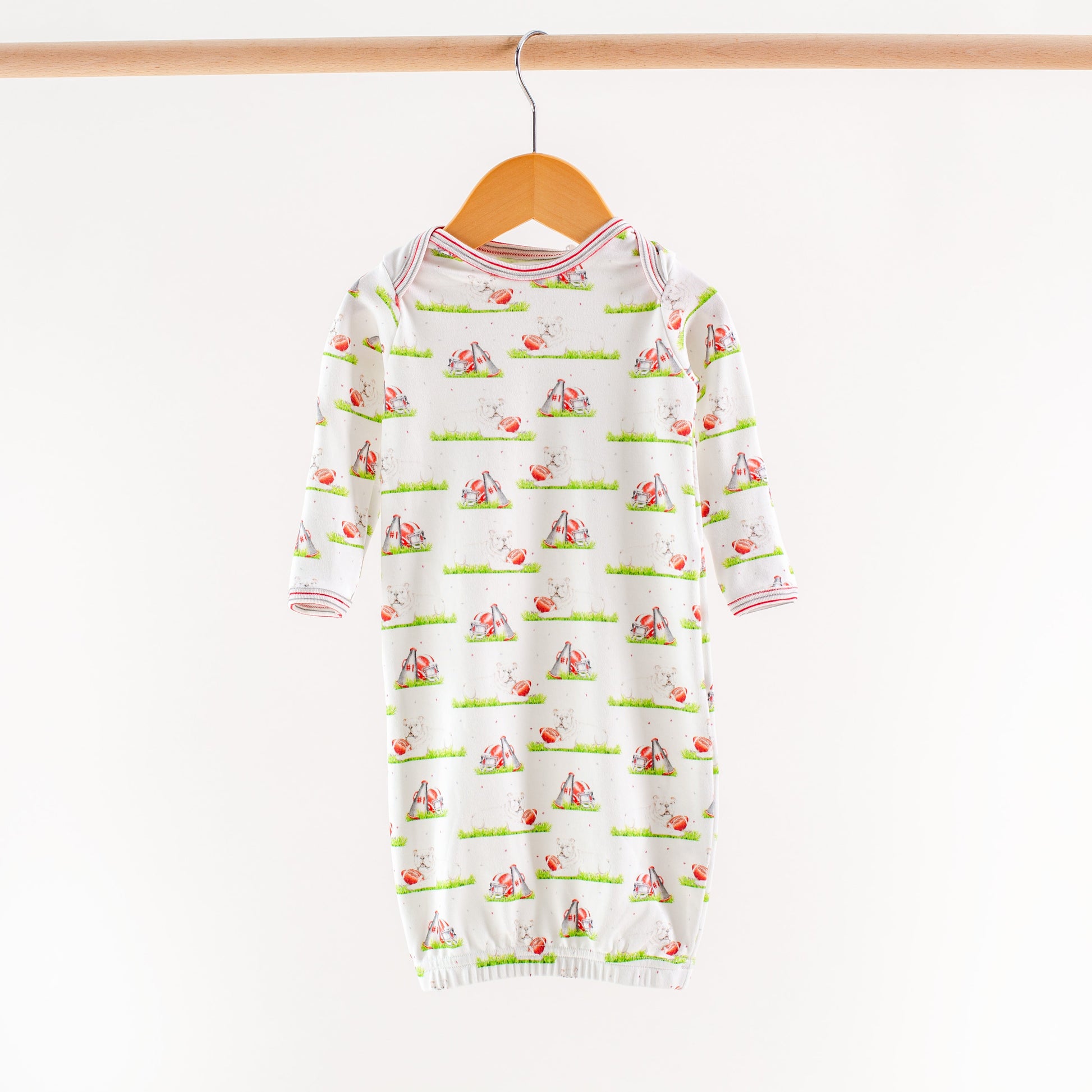 Mascot Mania in Georgia Organic Cotton Kids Pajamas-Rogue Magnolia Custom Designs