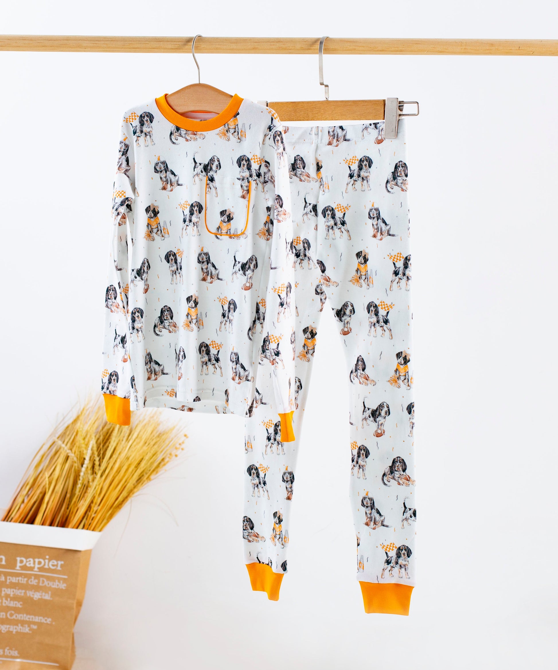 MVP: Tennessee Organic Cotton Pajama Set-Rogue Magnolia Custom Designs