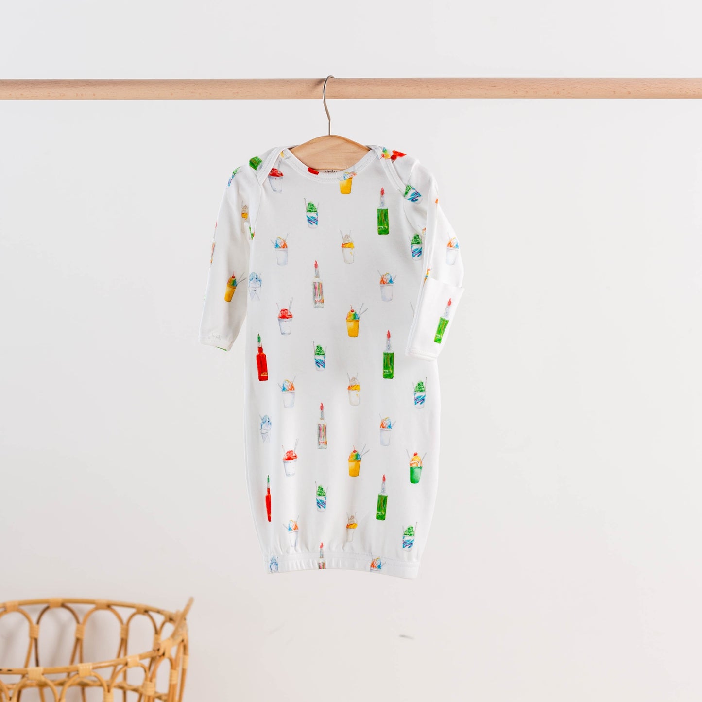Sugar, Ice, & Everything Nice Organic Cotton Pajama Set-Rogue Magnolia Custom Designs