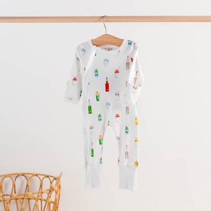 Sugar, Ice, & Everything Nice Organic Cotton Pajama Set-Rogue Magnolia Custom Designs