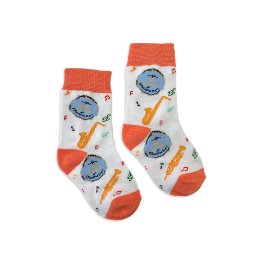 Jazz Festin' Baby & Toddler Socks-Rogue Magnolia Custom Designs