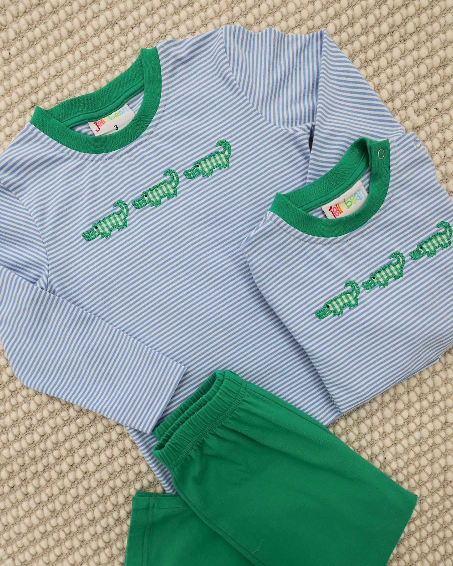 See Ya Later Pant Set – Boys Alligator Applique Outfit