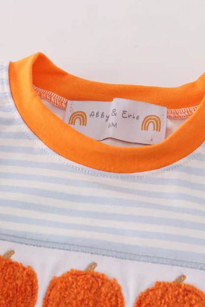 Pumpkin French Knot Boy Bubble – Boutique Baby Boy Fall Outfit
