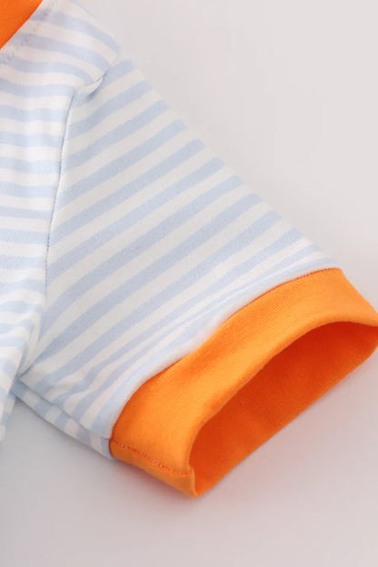 Pumpkin French Knot Boy Bubble – Boutique Baby Boy Fall Outfit