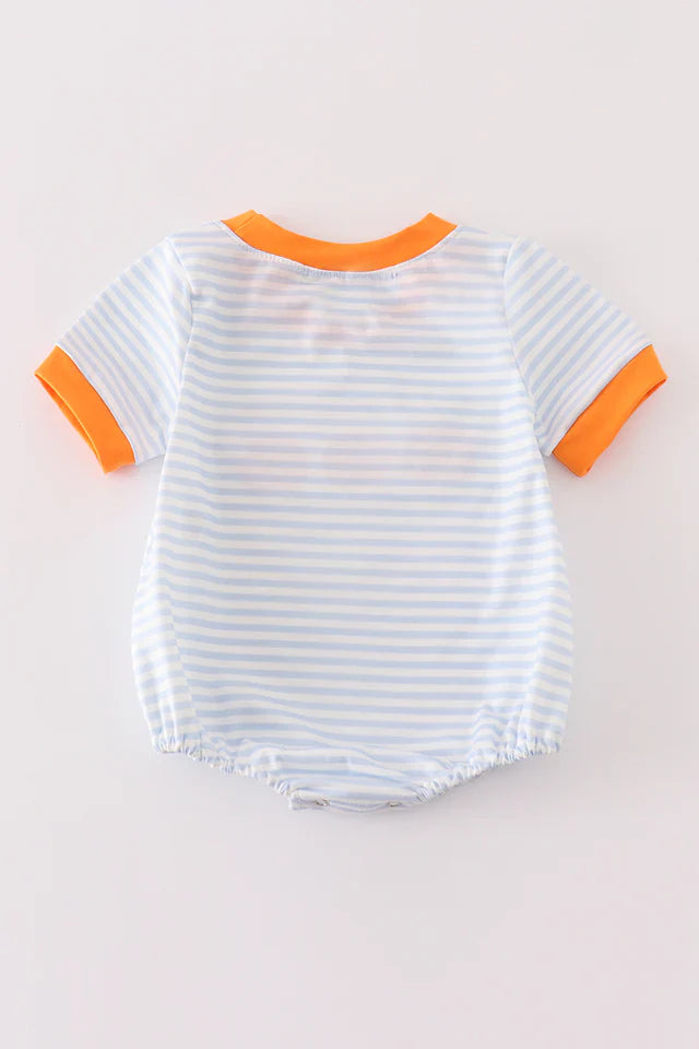 Pumpkin French Knot Boy Bubble – Boutique Baby Boy Fall Outfit