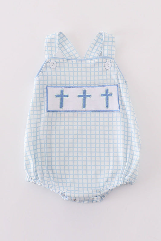 Cross Embroidery Boy Bubble