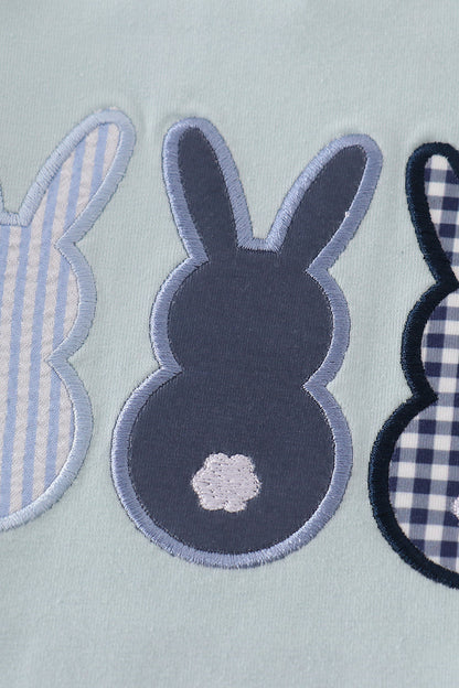 Bunny Applique Boy Short Set