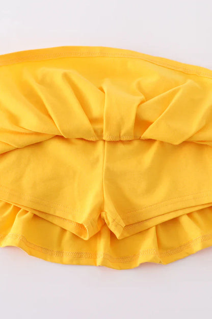 LSU Embroidery Skort Set
