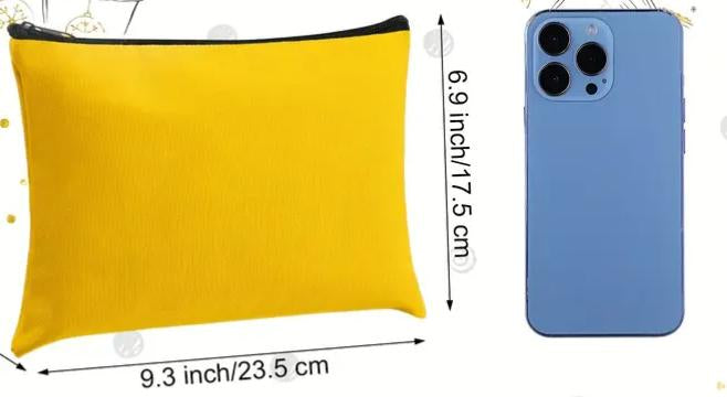 Personalized Canvas Ditty Bag-Rogue Magnolia Custom Designs