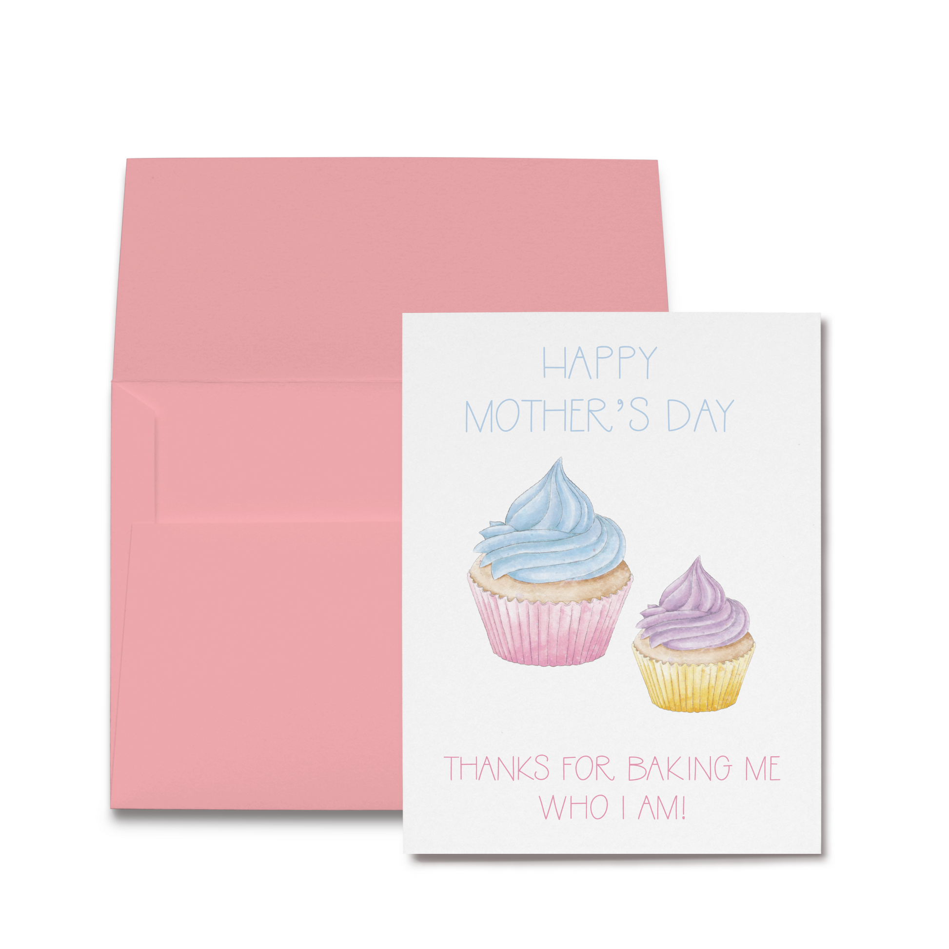 Mother's Day Cupcake Greeting Card-Rogue Magnolia Custom Designs