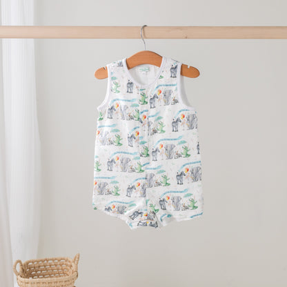 And They All Asked for You Organic Muslin Shortall-Rogue Magnolia Custom Designs