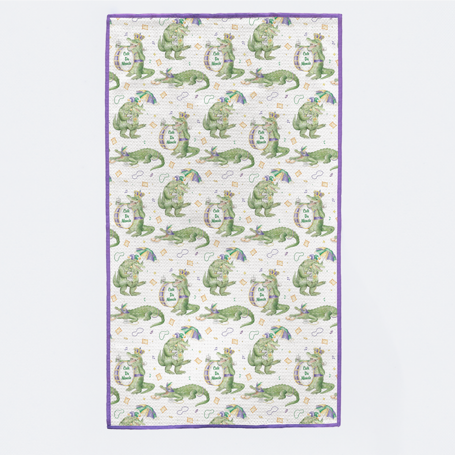 Breakfast with the Gators Kitchen Towel-Rogue Magnolia Custom Designs