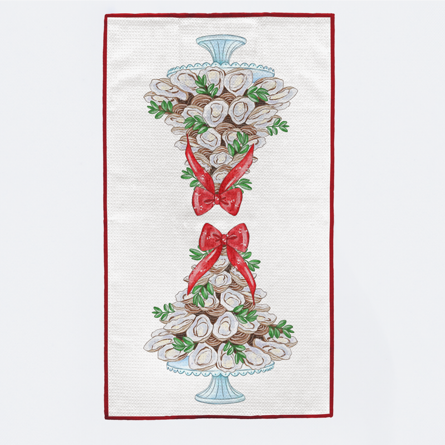 Oyster Tree Kitchen Towel-Rogue Magnolia Custom Designs