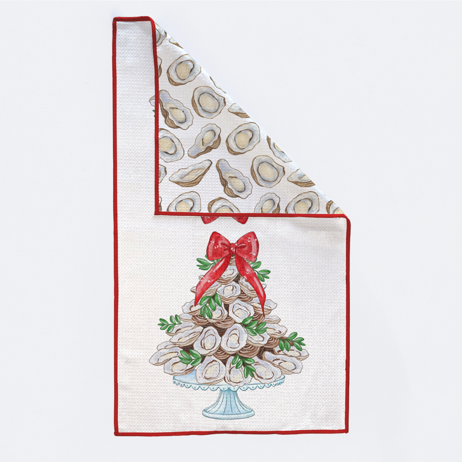 Oyster Tree Kitchen Towel-Rogue Magnolia Custom Designs