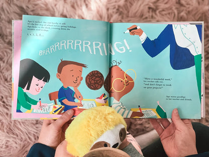 The Amazing Adventures of Aya & Pete in London! (Hardcover)-Rogue Magnolia Custom Designs