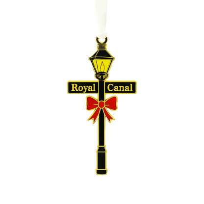 New Orleans Lamp Post Enamel Ornament-Rogue Magnolia Custom Designs