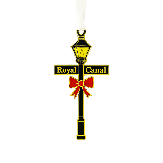 New Orleans Lamp Post Enamel Ornament-Rogue Magnolia Custom Designs